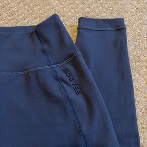BO&Tee Women's Blue High-Waist Leggings